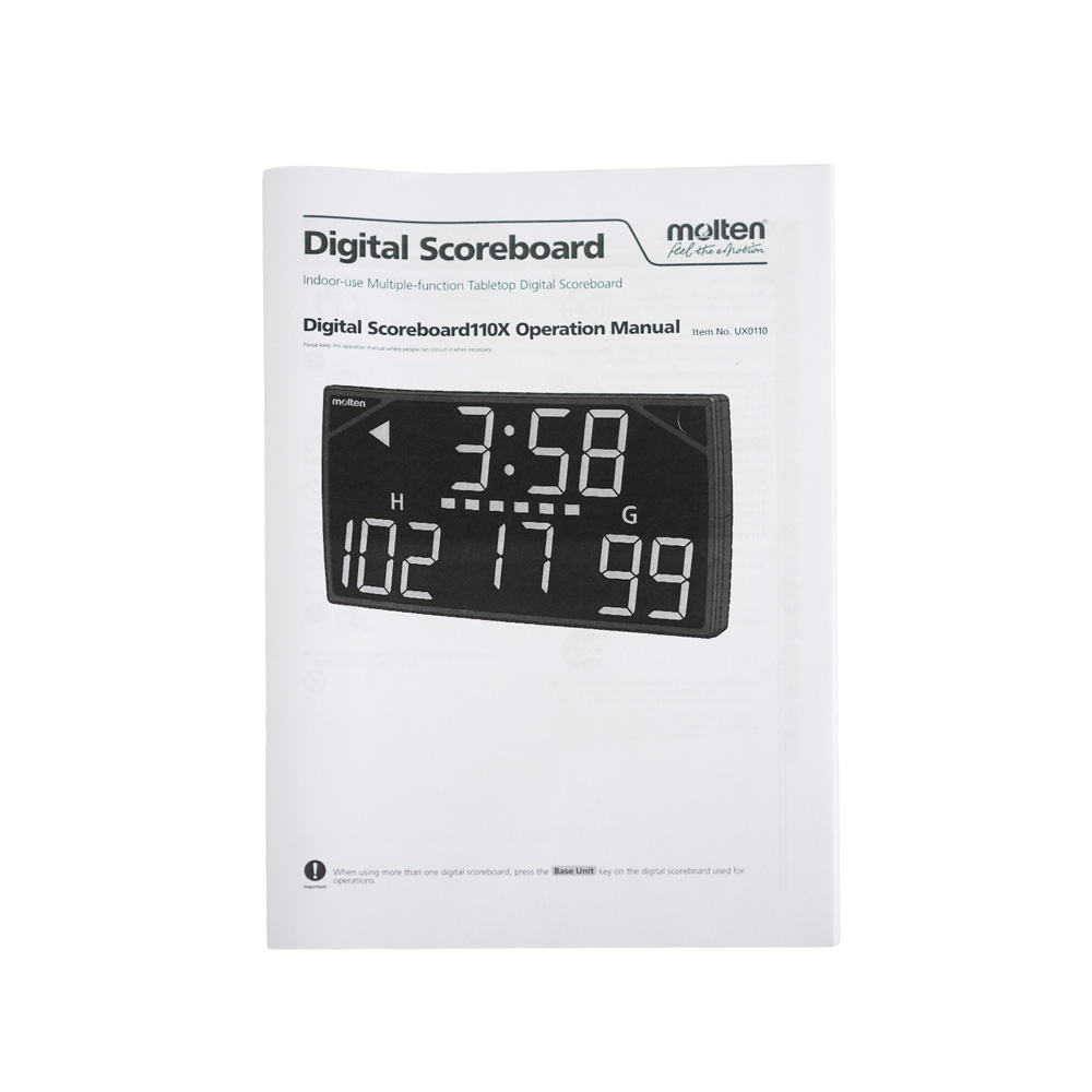 MOLTEN MULTI-FUNCTION TABLETOP DIGITAL SCOREBOARD, , large image number null