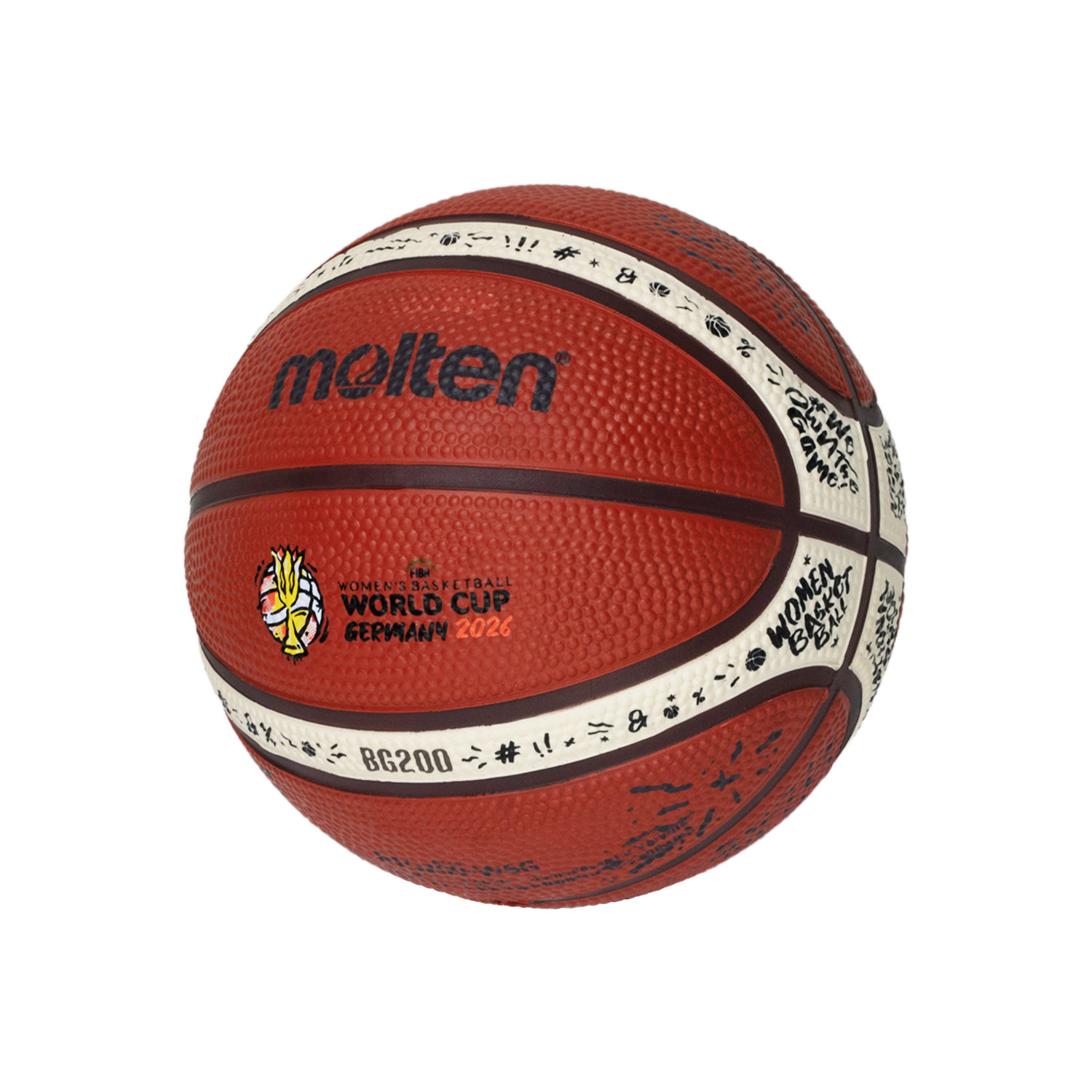 B1G200-W6G Mini Basketball Size 1, , large image number null