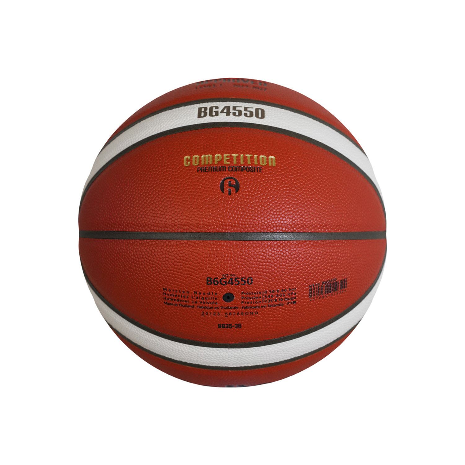 MOLTEN B6G4550 BASKETBALL SIZE 6, , large image number null