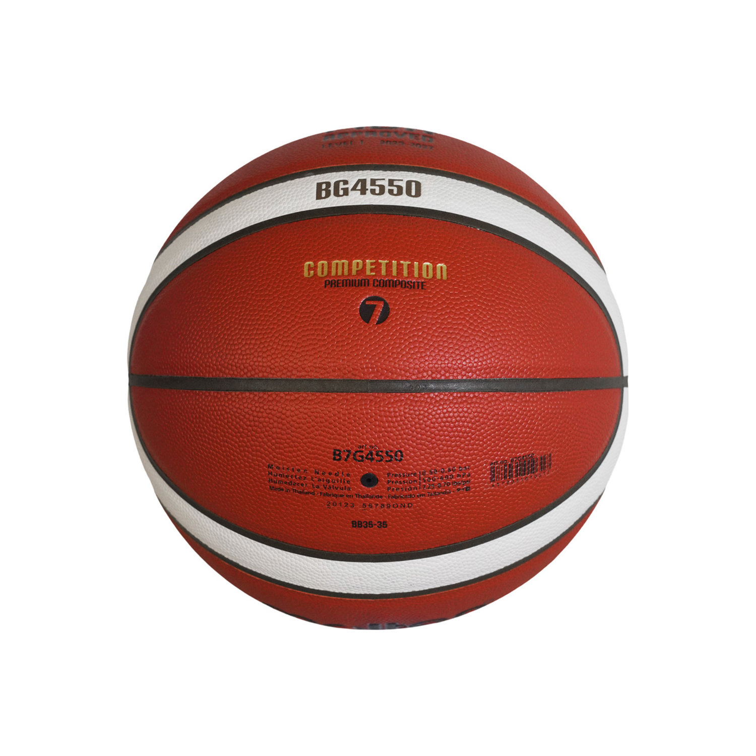 MOLTEN B7G4550 BASKETBALL SIZE 7, , large image number null