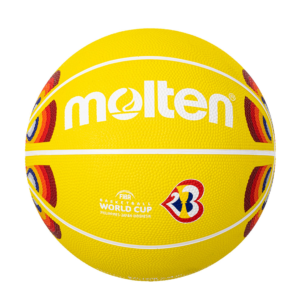MOLTEN B7C1600-Y OFFICIAL BALL FOR FIBA WORLD CUP 2023 SIZE 7 (YELLOW)