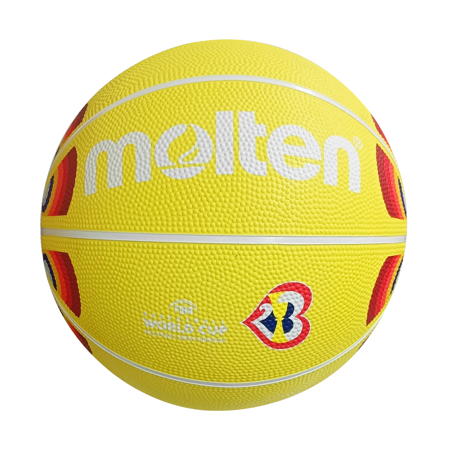 B7C1600 OFFICIAL BALL FOR FIBA WORLD CUP 2023, yellow, swatch