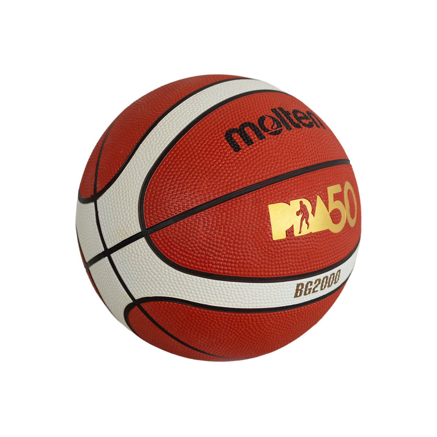 MOLTEN B7G2000-PBA 50TH ANNIVERSARY RUBBER BASKETBALL, , large image number null