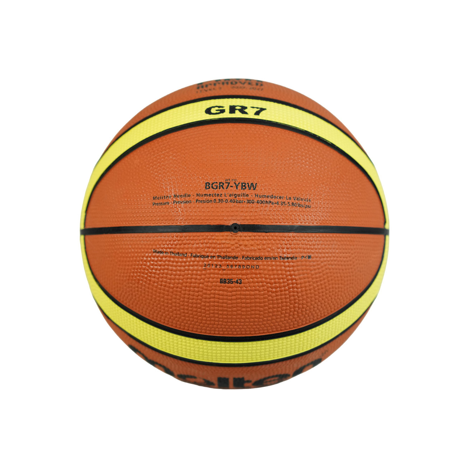 MOLTEN BGR7-YBW BASKETBALL SIZE 7, , large image number null