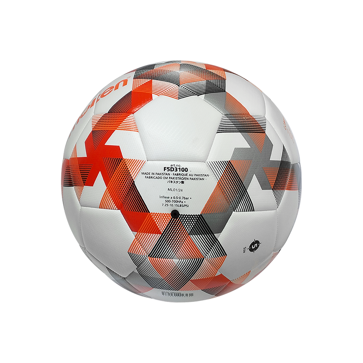MOLTEN F5D3100 FOOTBALL SIZE 5, , large image number null