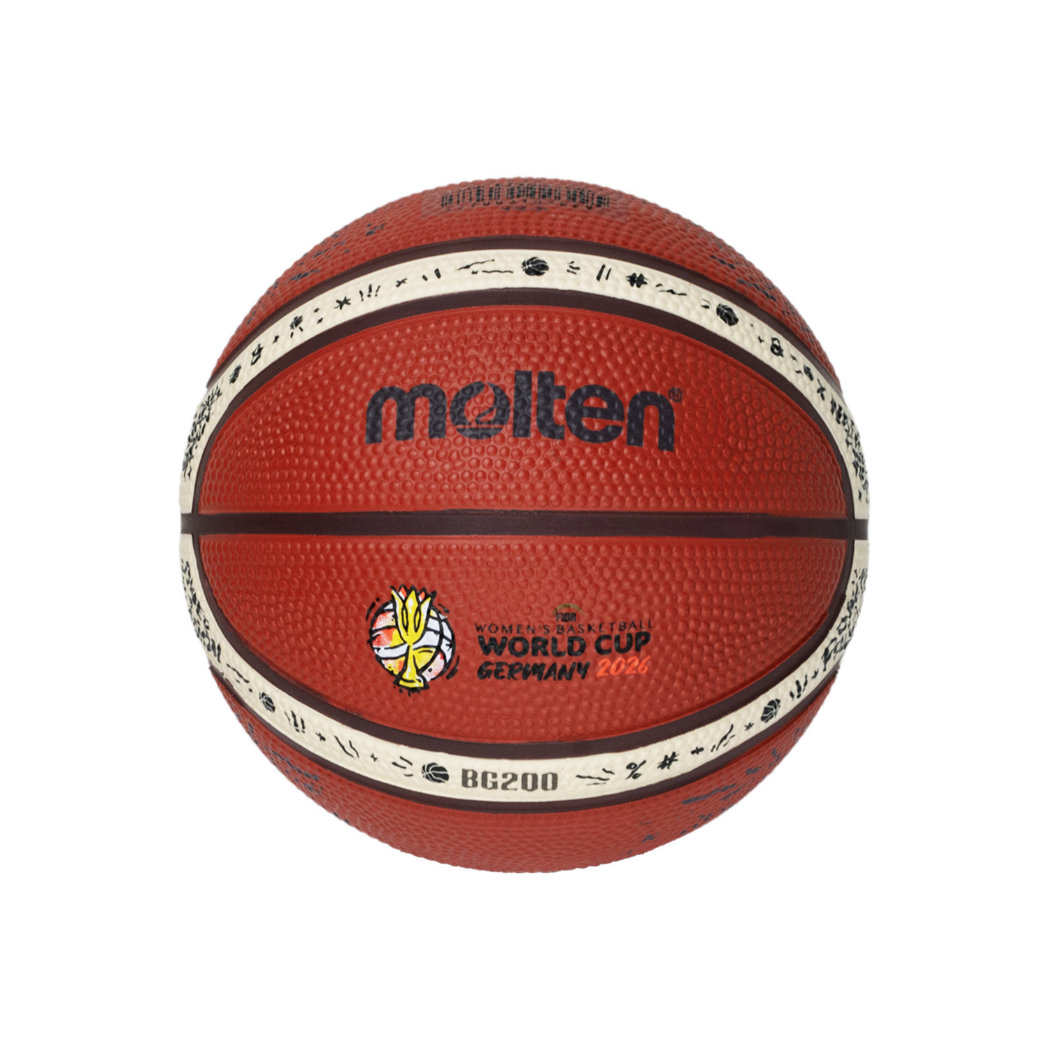 B1G200-W6G Mini Basketball Size 1, , large image number null