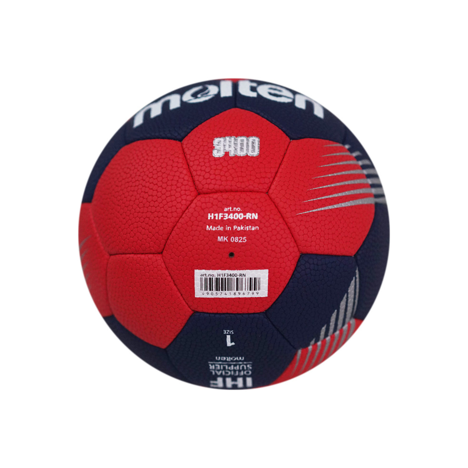 MOLTEN H1F3400-RN HANDBALL SIZE 1, , large image number null
