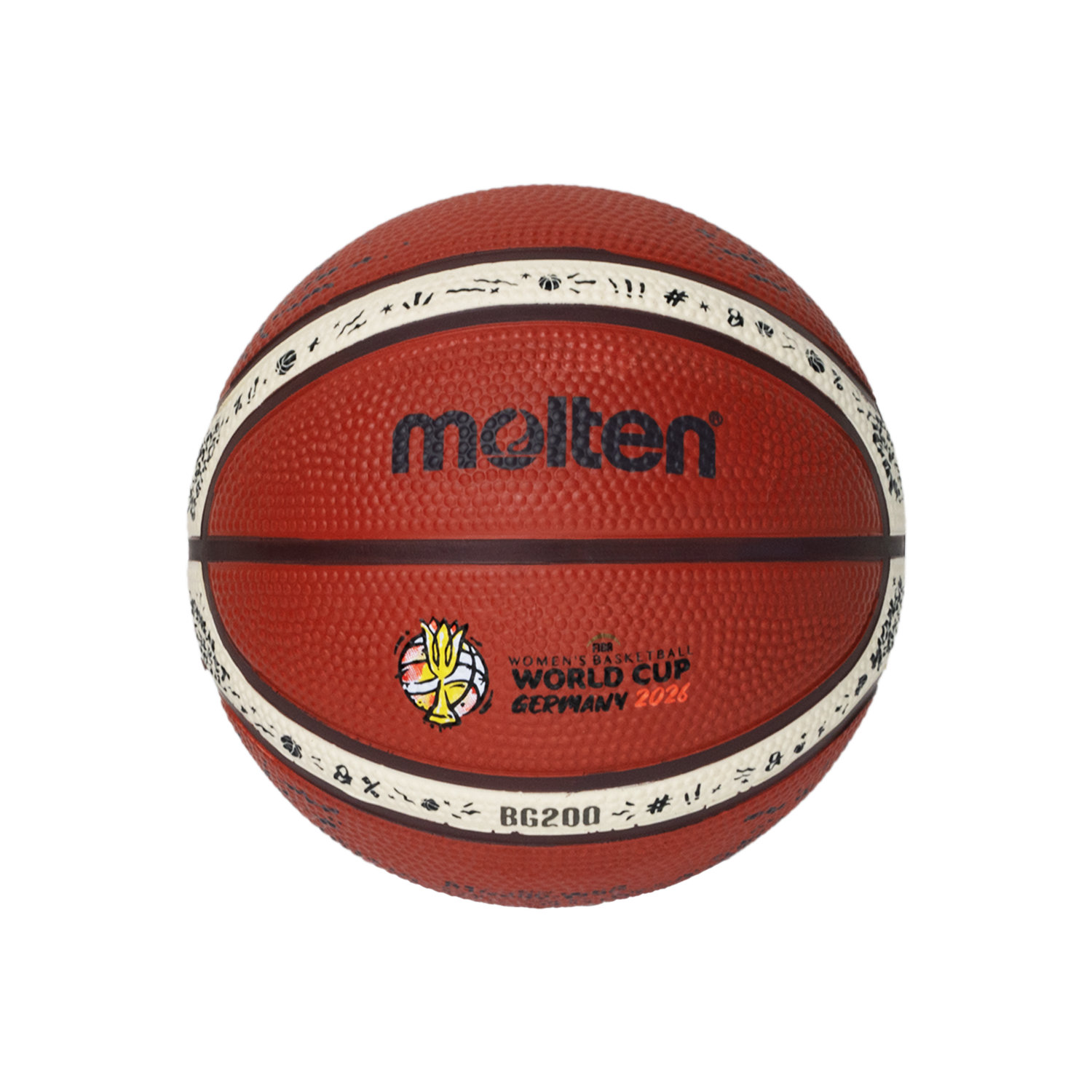 B1G200-W6G Mini Basketball Size 1, , large image number null