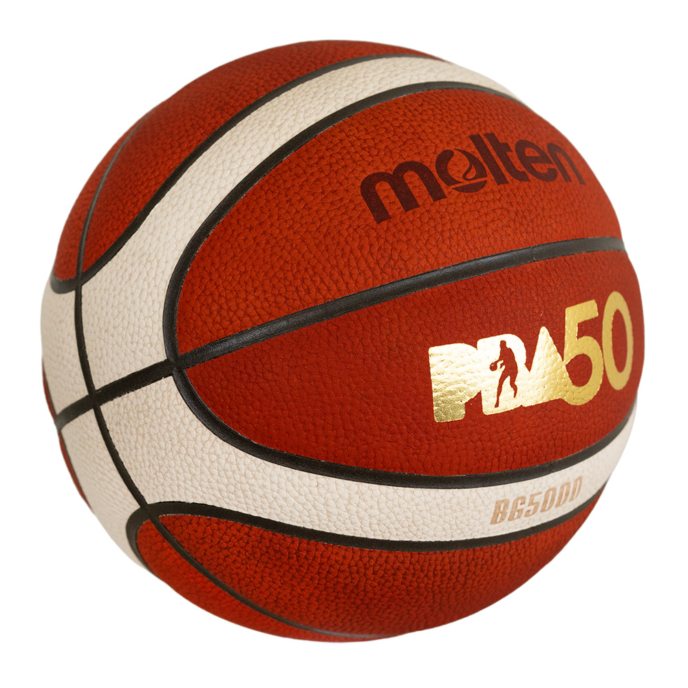 MOLTEN B7G5000-PBA 50TH ANNIVERSARY OFFICIAL GAME BALL, , large image number null